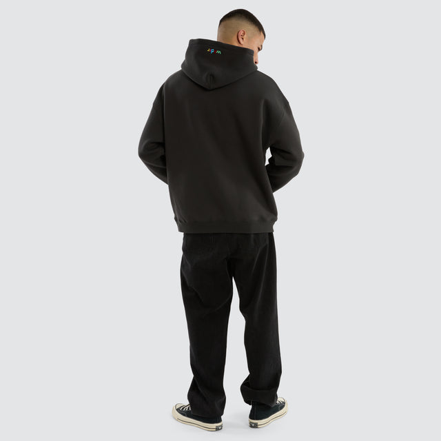 Tint Relaxed Hoodie Faded Black