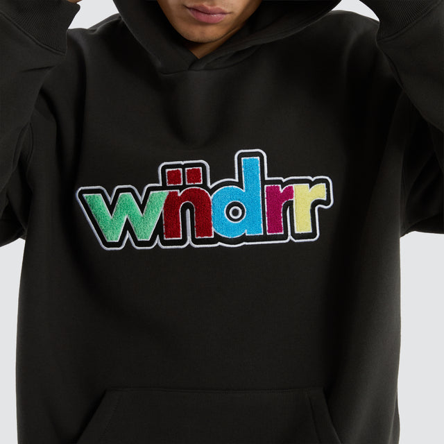 Tint Relaxed Hoodie Faded Black
