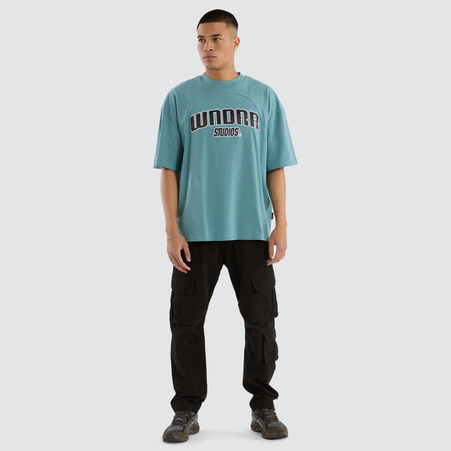 Limitz Panel Club Tee Blue