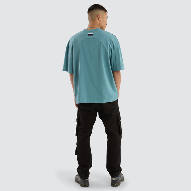 Limitz Panel Club Tee Blue