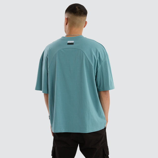 Limitz Panel Club Tee Blue
