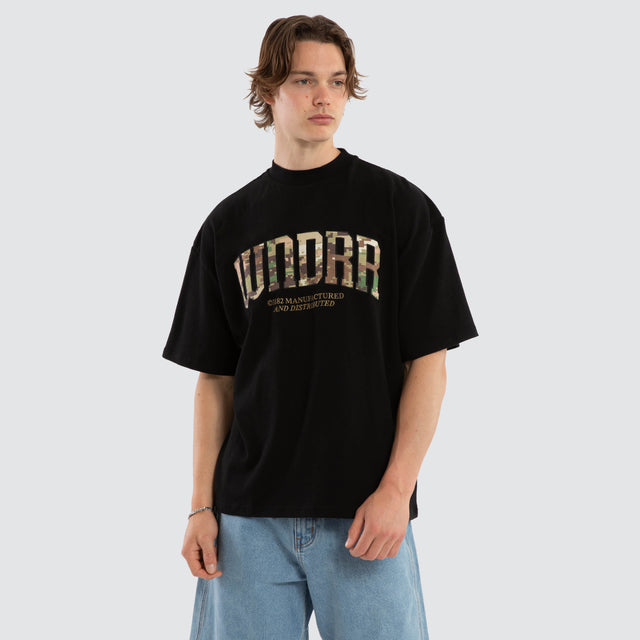 Protocol Heavy Weight Tee Black