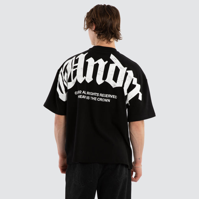 Revival Heavy Weight Tee Black
