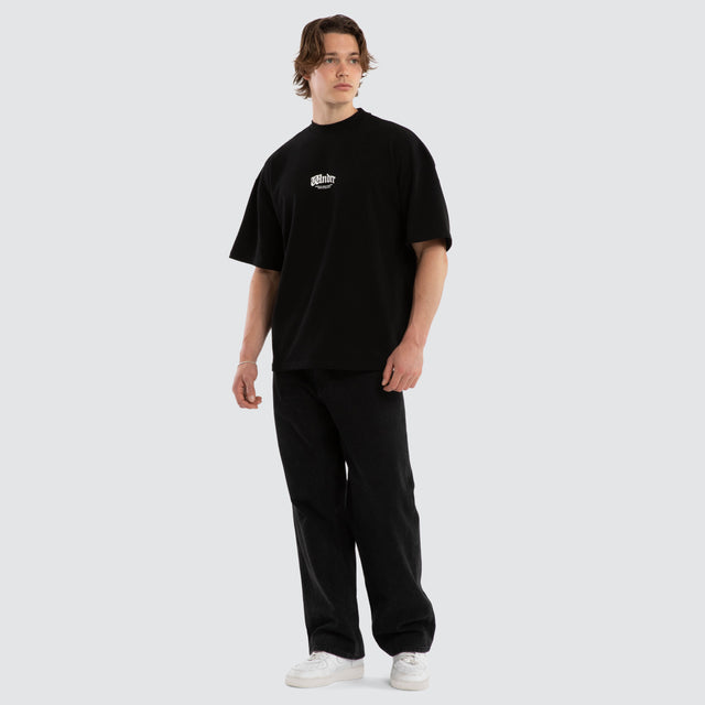 Revival Heavy Weight Tee Black