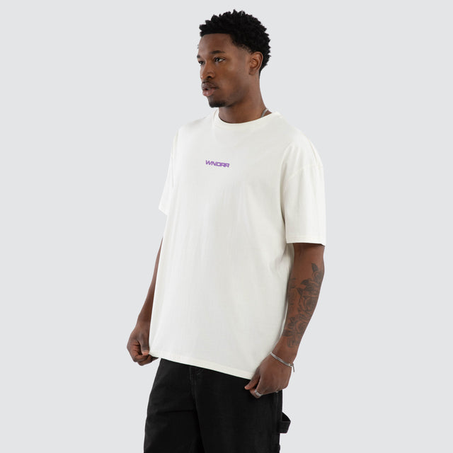 Collective Box Fit Tee Off White
