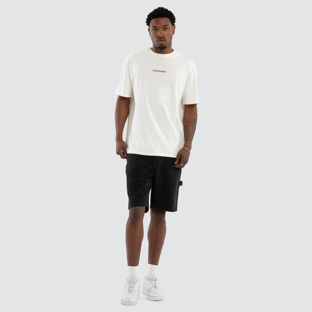 Collective Box Fit Tee Off White