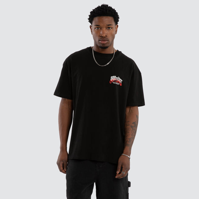 Renegade Box Fit Tee Black
