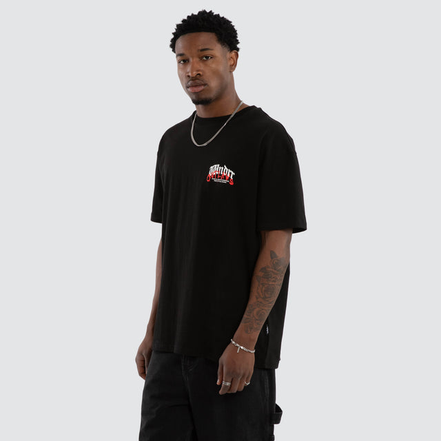 Renegade Box Fit Tee Black