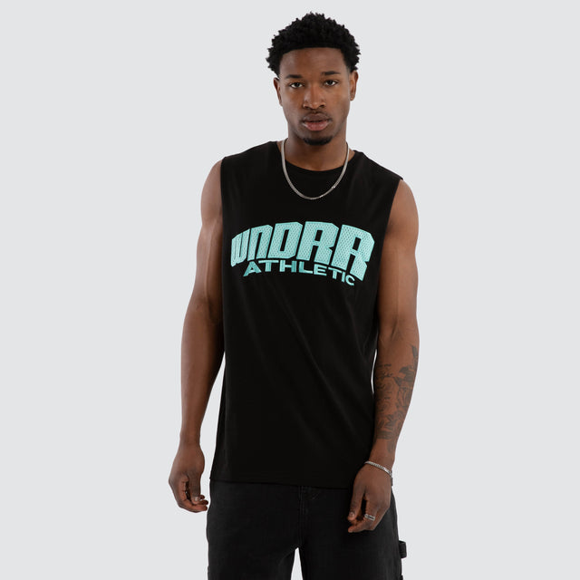 Shift Muscle Top Black