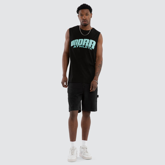 Shift Muscle Top Black