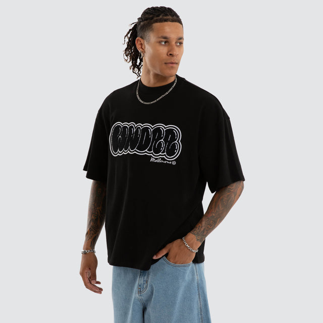 Blissed Heavyweight Tee Black