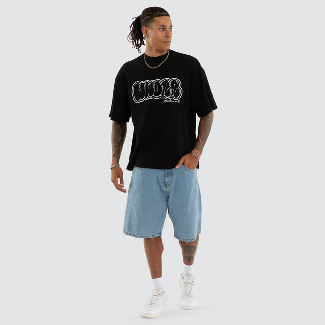 Blissed Heavyweight Tee Black