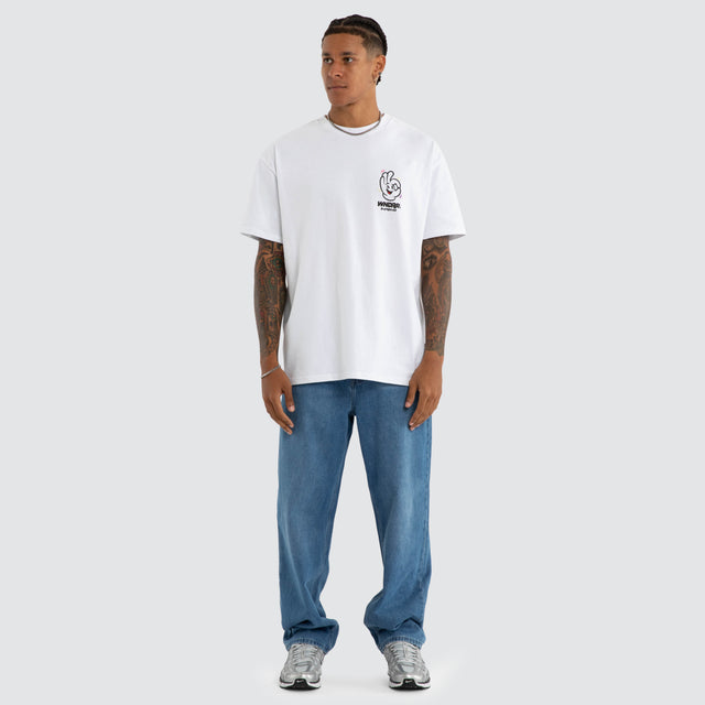 I'm Sure Box Fit Tee White