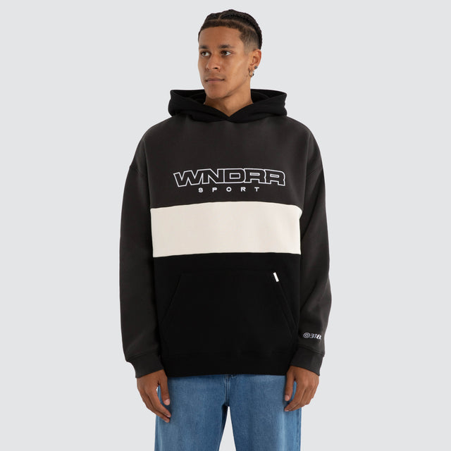 Starter Panel Hood Sweat Black