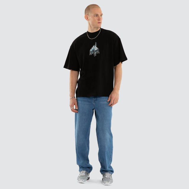 Phantom Heavy Weight Tee Black