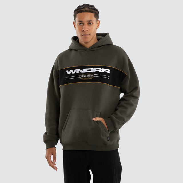 Maison Panel Hoodie Ink
