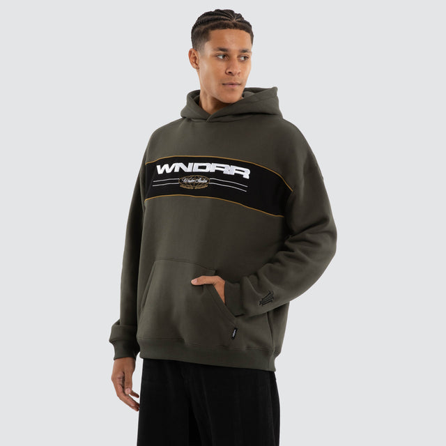 Maison Panel Hoodie Ink