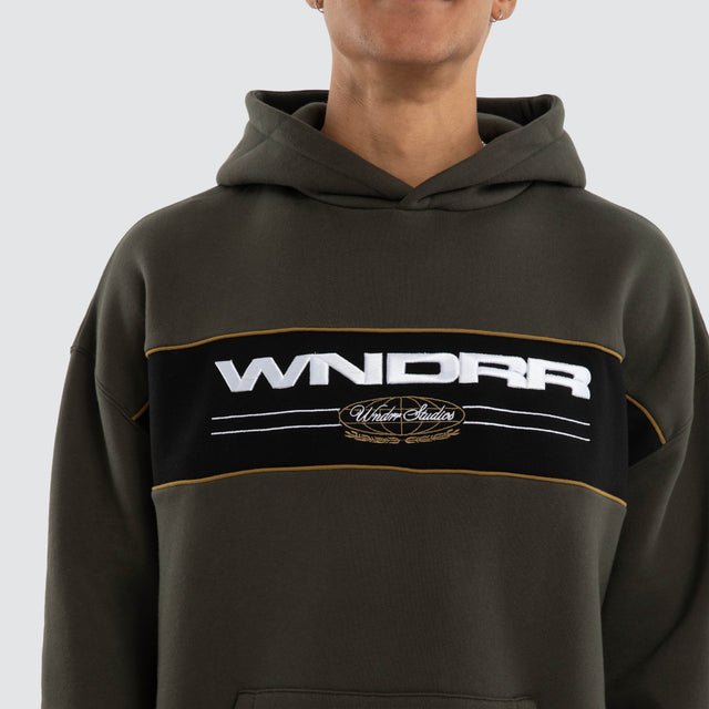 Maison Panel Hoodie Ink