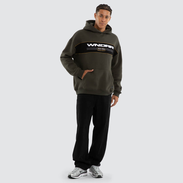 Maison Panel Hoodie Ink