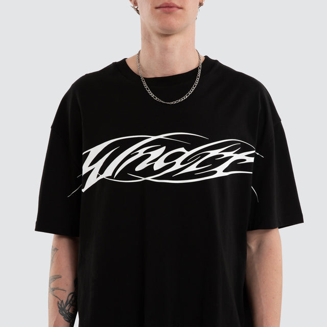 Reaper Box Fit Tee Black