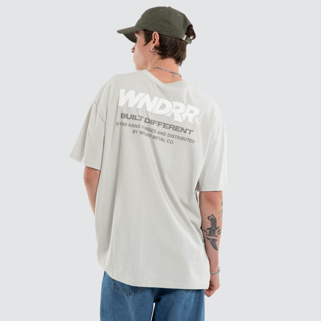 Shodo Box Fit Tee Oyster