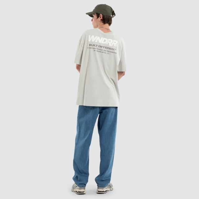 Shodo Box Fit Tee Oyster