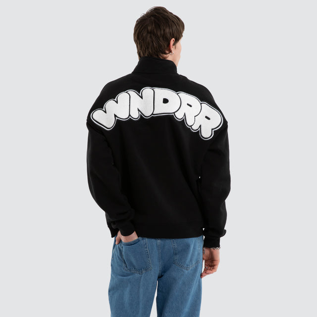 Nimbus 1/4 Zip Sweater Black