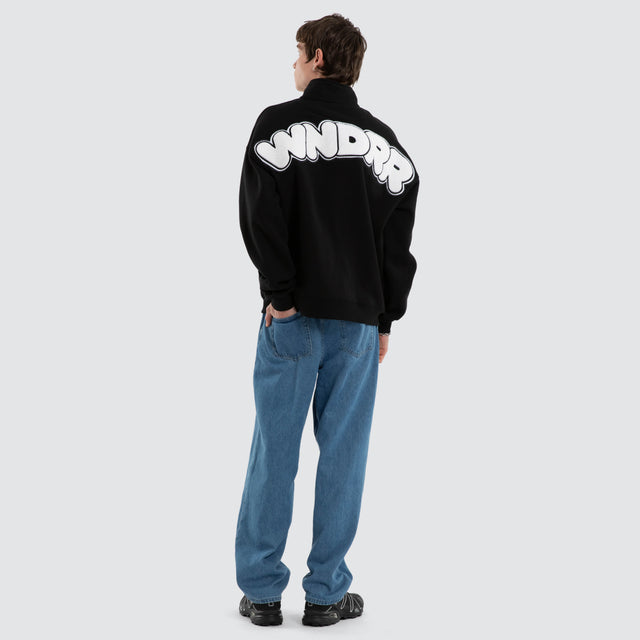 Nimbus 1/4 Zip Sweater Black