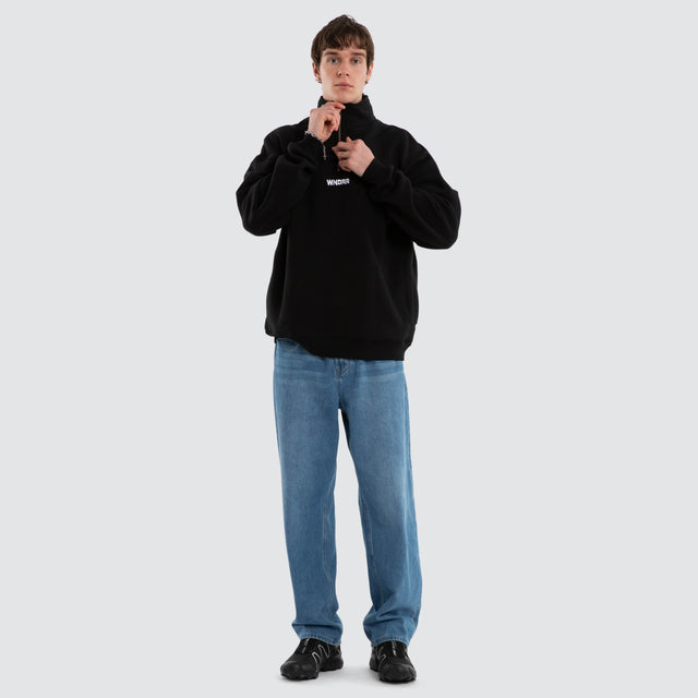 Nimbus 1/4 Zip Sweater Black