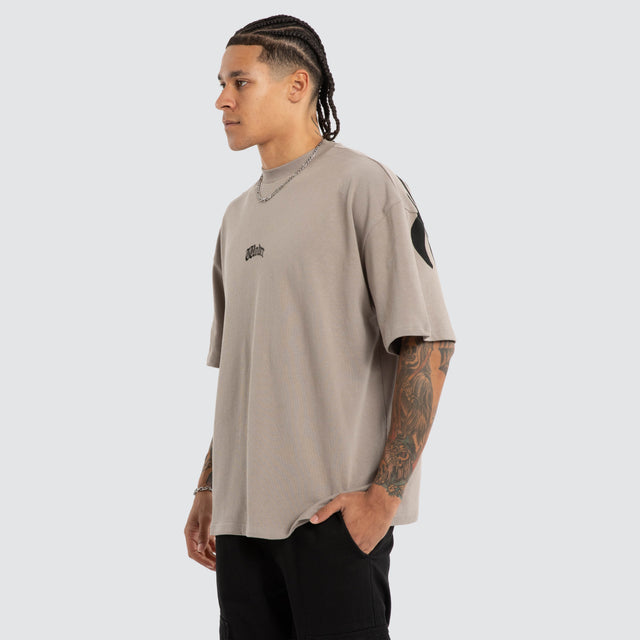 Revival Heavy Weight Tee Moon Grey