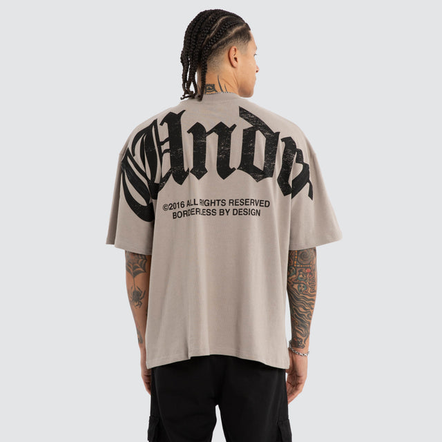 Revival Heavy Weight Tee Moon Grey