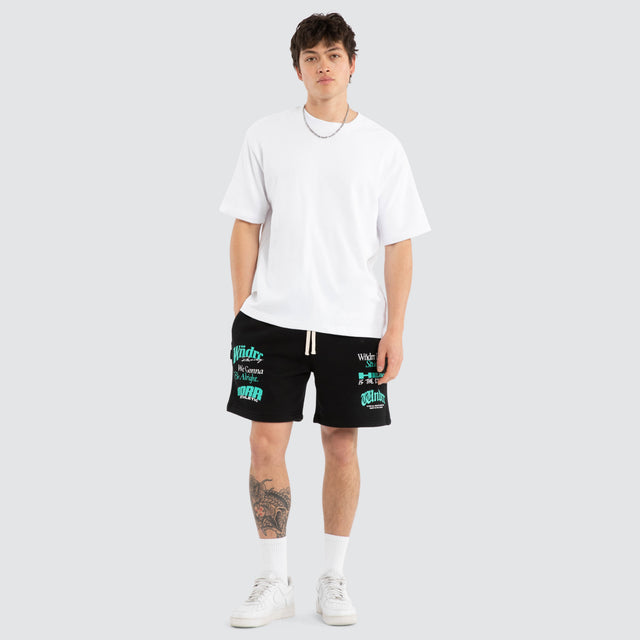 Collective Tech Trackshort Black/Teal