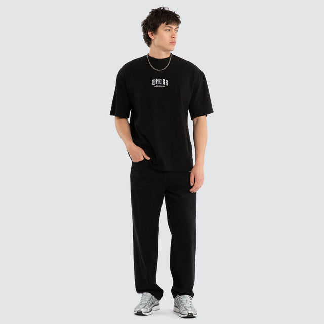 Raider Heavy Weight Tee Black