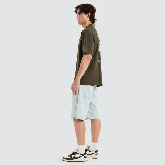 Sun Hands Slacker Tee Green