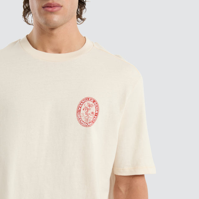 Serpent Tide Tee White