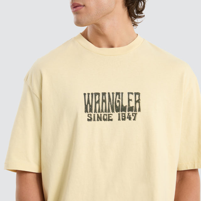 Mind Mirage Slacker Tee White