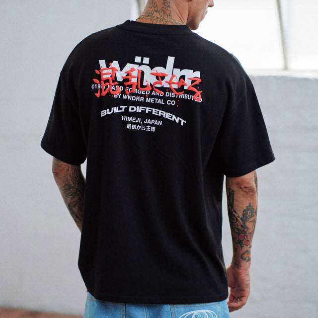 Forged Heavy Weight Tee Black