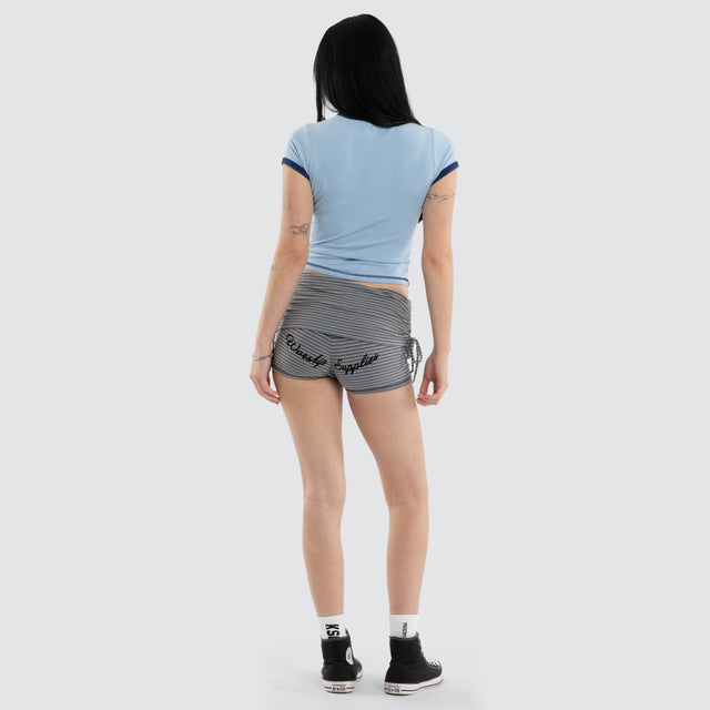Shadow Cherub Ringer Tee Dream Blue