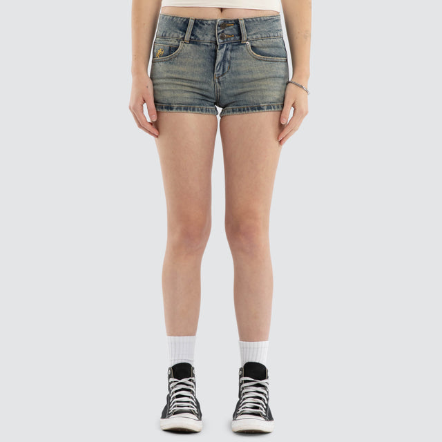00s Micro Short Blue Dirt