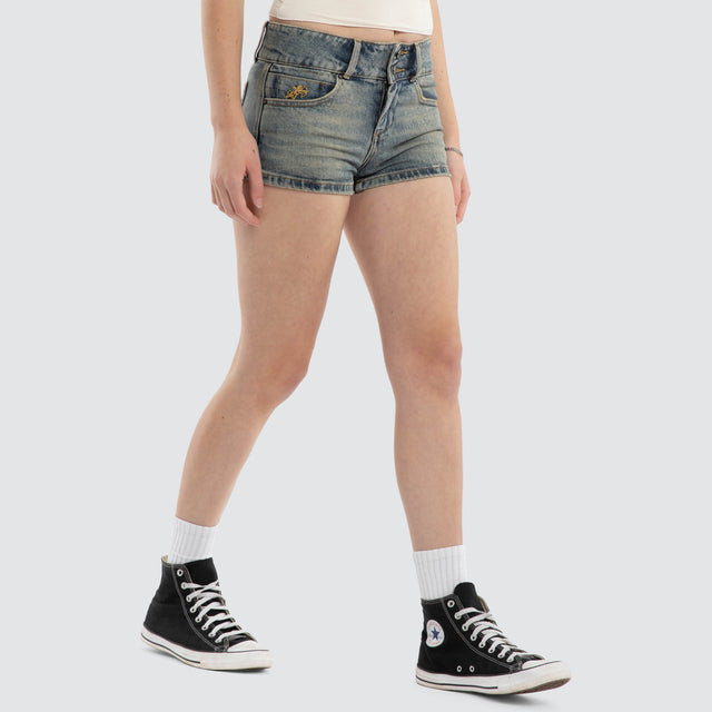 00s Micro Short Blue Dirt