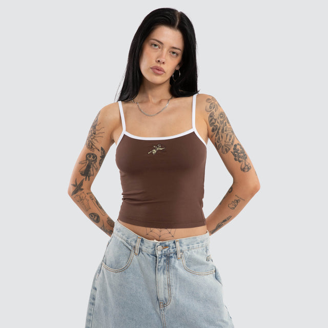 Cherub 00s Singlet Dark Chocolate