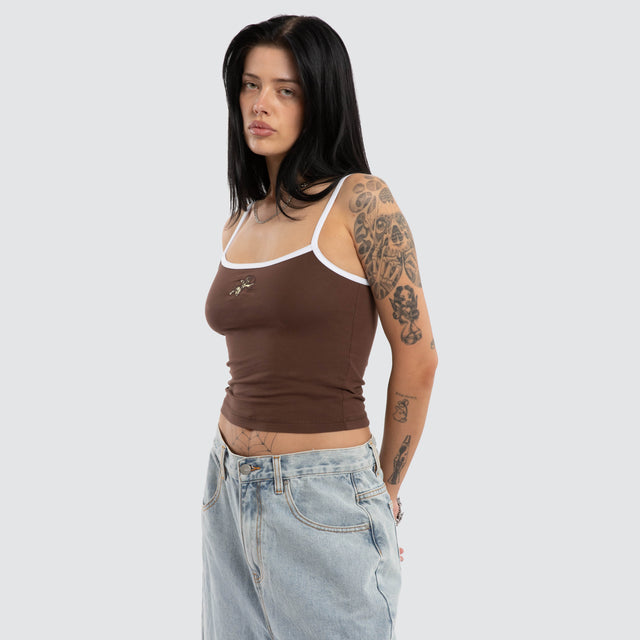 Cherub 00s Singlet Dark Chocolate