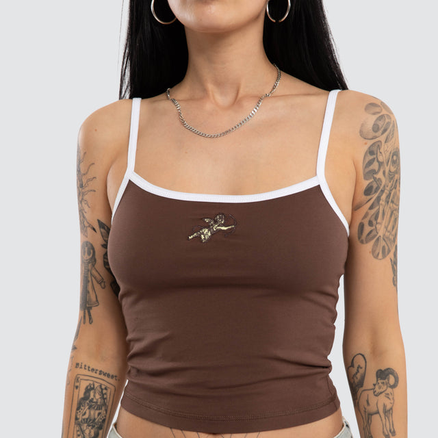 Cherub 00s Singlet Dark Chocolate