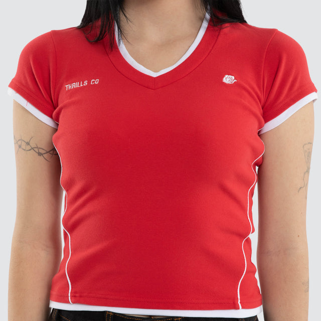 Tournament Of Roses Club Tee Winning Red