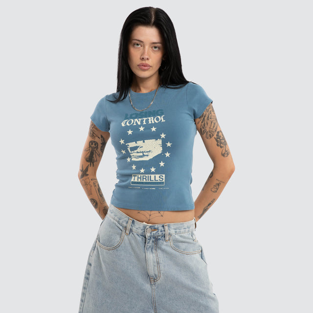 Losing Control Club Tee Storm Blue