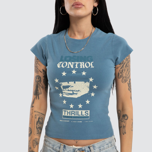 Losing Control Club Tee Storm Blue