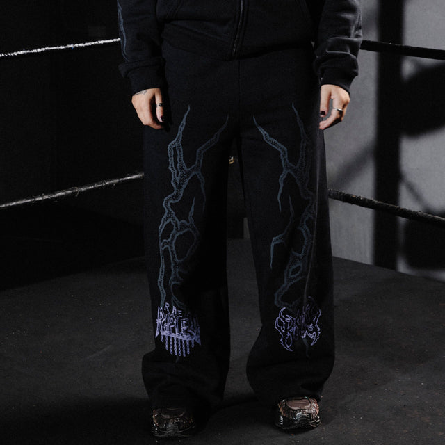 Rhea Ripley Chaos Razor Trackpant Anthracite Black