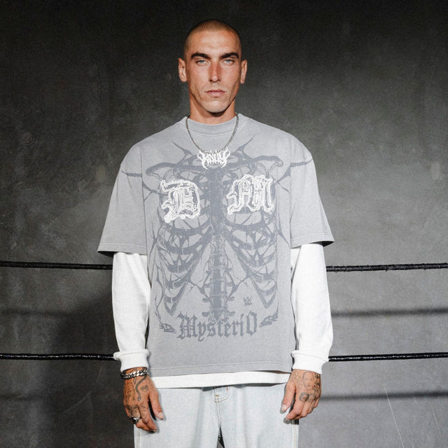 Dom Mysterio Street Tee Pigment Ultimate Grey