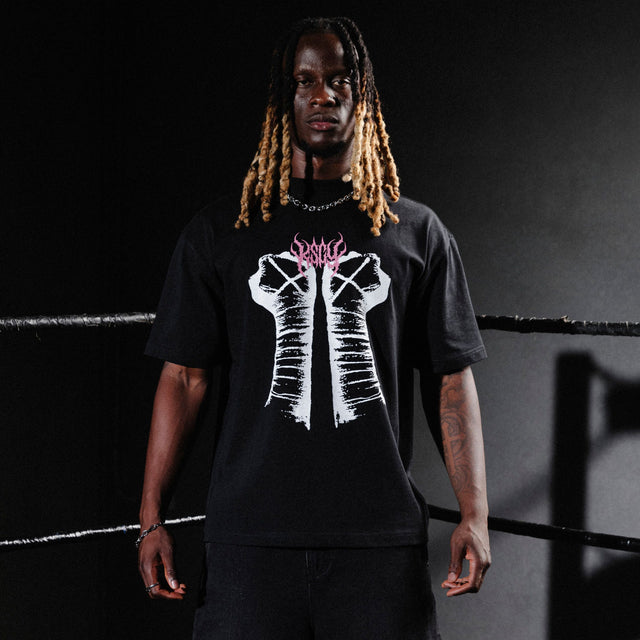 CM Punk Pipe Bomb Street Tee Jet Black