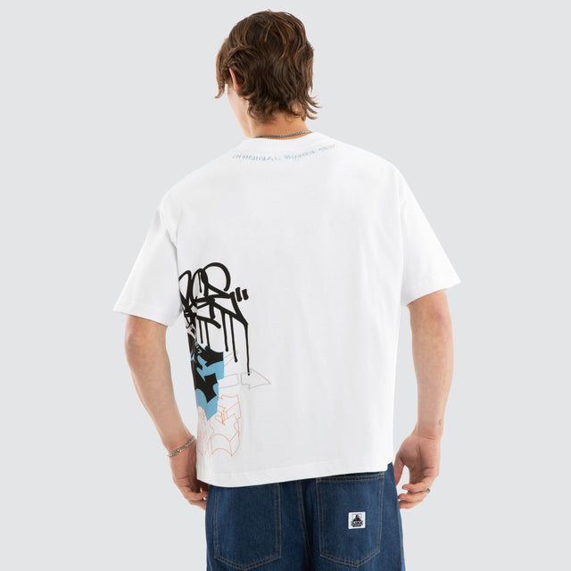 Layers Gorilla Fit Tee White